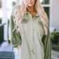 Collared Neck Button Down Jacket