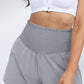 Smocked Paperbag Waist Shorts