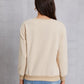 LOVE Round Neck Long Sleeve Sweatshirt