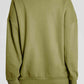 Half Sanp Drop Shoulder Long Sleeve Sweatshirt