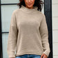Mock Neck Long Sleeve Sweater