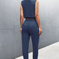 Sleeveless Top and Joggers Set