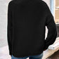 Roll Hem Drop Shoulder Sweater