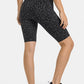 High Waist Biker Shorts with Pockets