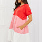 Culture Code My Only Wish Full Size Color Blocked Hooded Dress