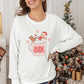 Christmas Graphic Round Neck Sweatshirt