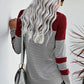 Striped Round Neck Long Sleeve T-Shirt