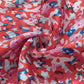 Printed V-Neck Tunic Blouse