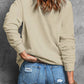 Graphic Round Neck Dropped Shoulder Sweatshirt