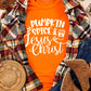 Round Neck Short Sleeve PUMPKIN SPICE JESUS CHRIST T-Shirt