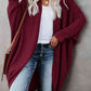 Open Front Long Sleeve Cardigan