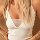 Ribbed Adjustable Spaghetti Strap Cami