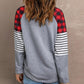 MERRY CHRISTMAS  Graphic Round Neck Long Sleeve T-Shirt