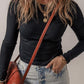 Round Neck Long Sleeve Top