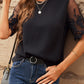 Half Sleeve Round Neck Blouse