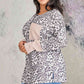 Plus Size Leopard Print Long Sleeve Sweatshirt