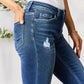 BAYEAS Distressed Cropped Jeans