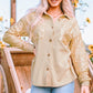 Sequin Long Sleeve Shirt