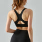 Round Neck Racerback Active Bra