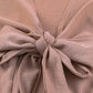 Tied Flounce Sleeve Plunge Romper