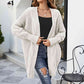 Open Front Dolman Sleeve Cardigan