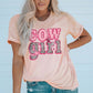 COWGIRL Graphic Cuffed Tee