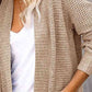 Open Front Long Sleeve Cardigan