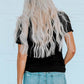 Round Neck Short Sleeve Ghost Graphic T-Shirt