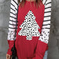 Christmas Tree Graphic Long Sleeve T-Shirt