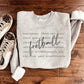 PREORDER: Football Words Sweatshirt in Two Colors
